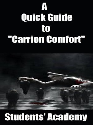 cover image of A Quick Guide to "Carrion Comfort"